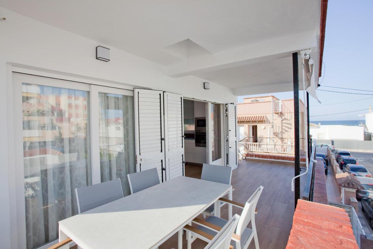 Acogedor Apartamento Junto Al Mar Oliva Bagian luar foto